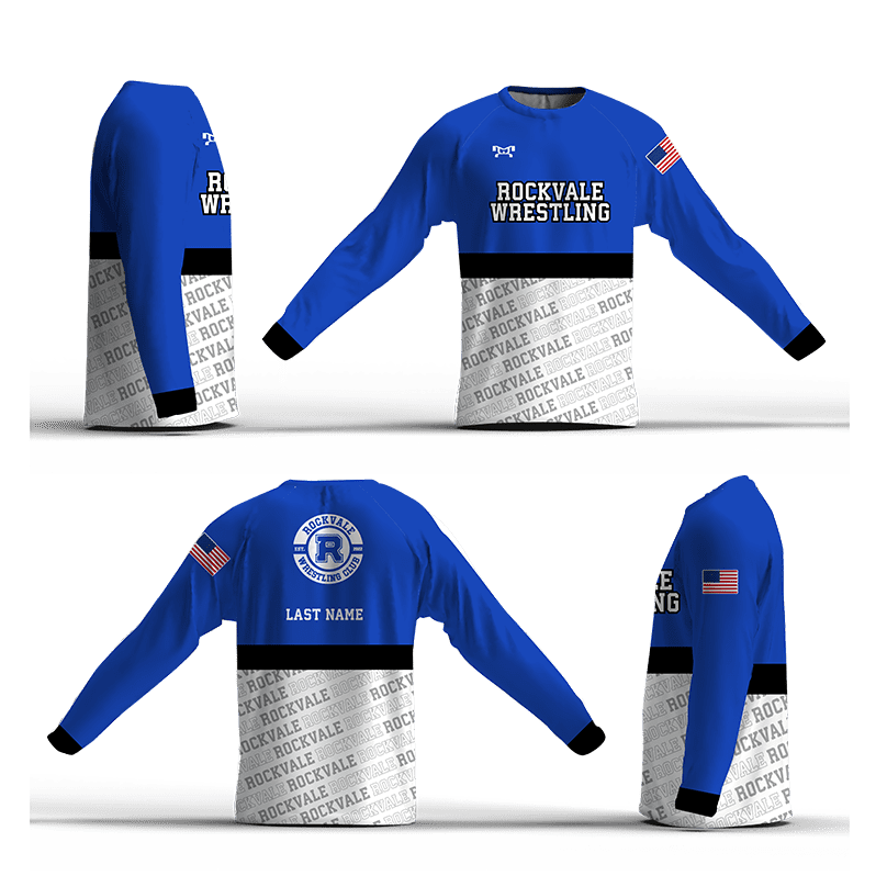 Rockvale Wrestling Club Loose Long Sleeve Dri-Fit