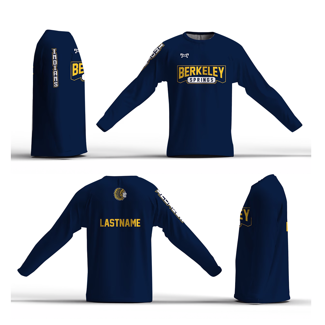 Berkeley Springs High School Loose Long Sleeve Dri-Fit