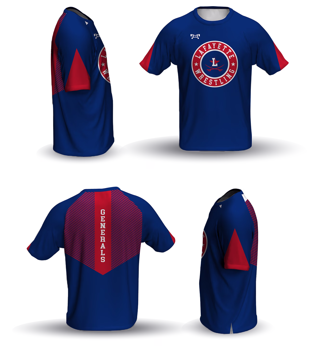 Lafayette High School Loose Short Sleeve Dri-Fit