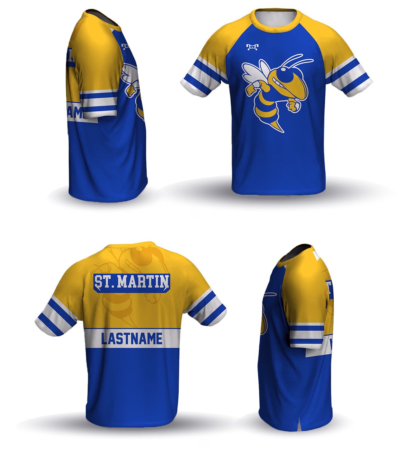 St Martin Wrestling Loose Short Sleeve Dri-Fit