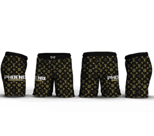 Phoenix Wrestling Club Black Men's 9" Fight Short