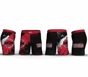 Northwestern Wildcats Youth Wrestling Men's 6" Fight Short