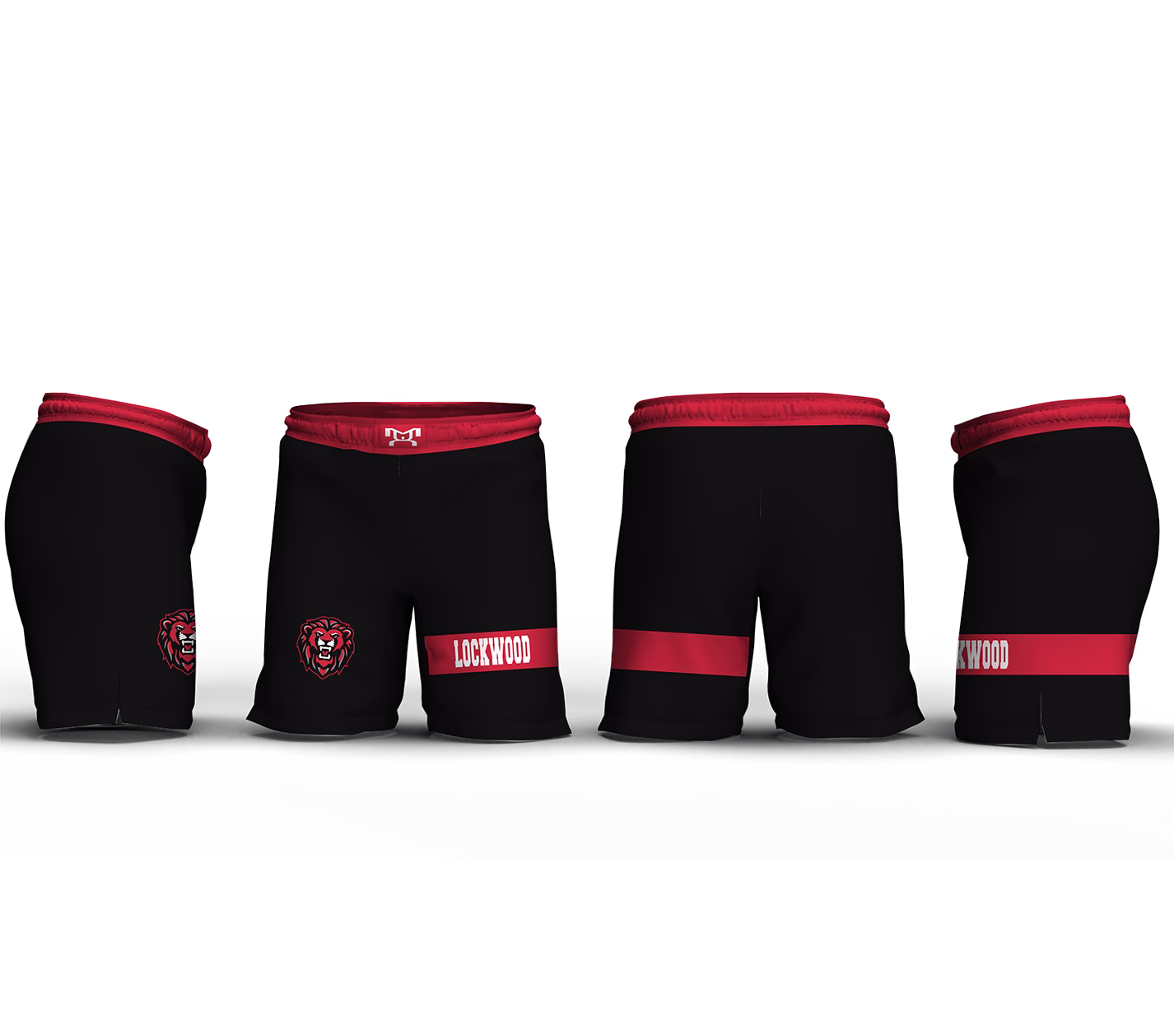 Lockwood Wrestling Men's 9" Fight Short