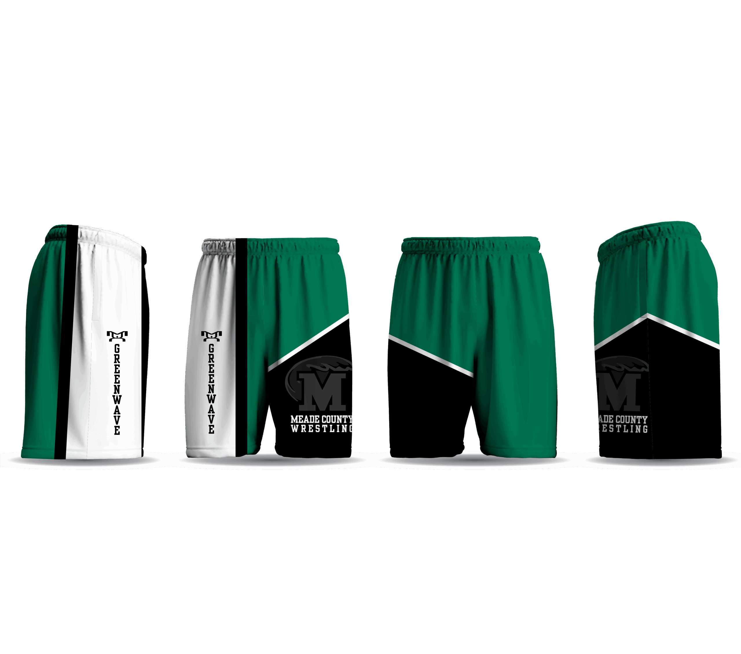 Meade County Wrestling Evolve Mesh Short