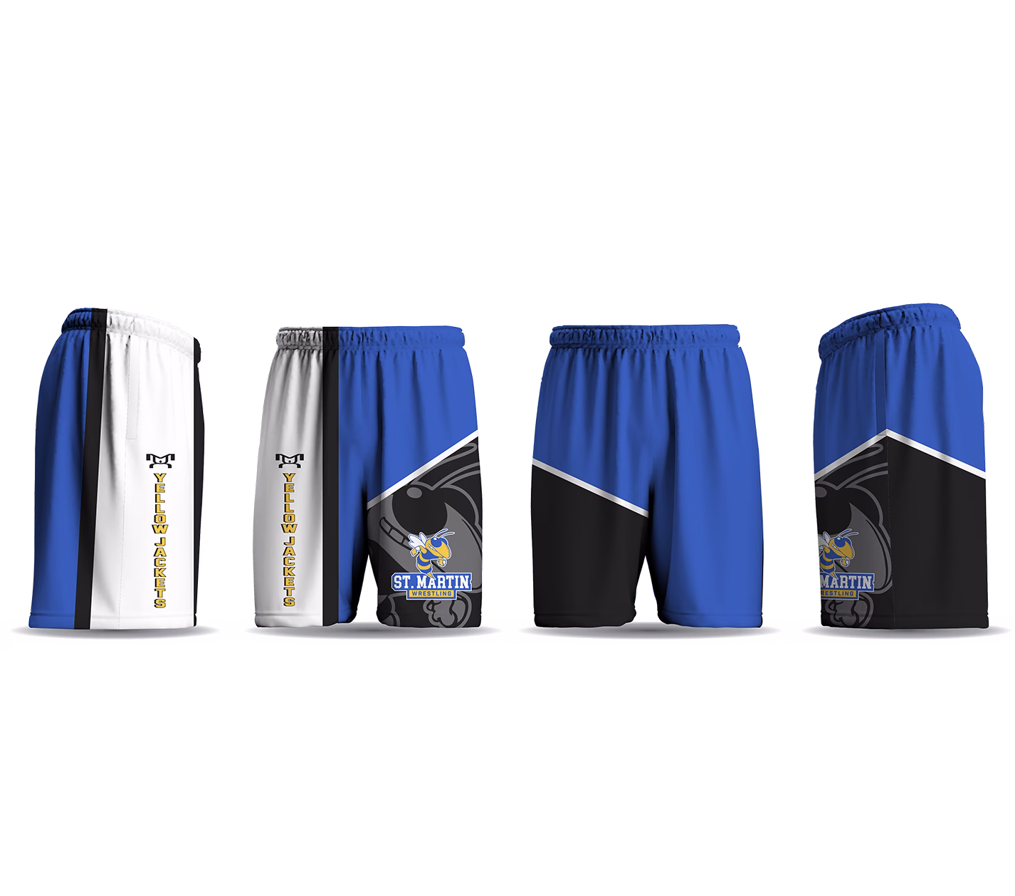 St Martin Wrestling Evolve Mesh Short