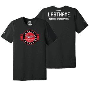 Arctic Warriors WC 2025 Black Address Of Champions Heat Press T Shirt