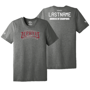 Whitehall Wrestling Club Grey Address Of Champions Heat Press T Shirt