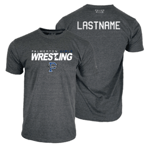 Palmerton GIRLS Wrestling Custom Heat Press Short Sleeve T-Shirt