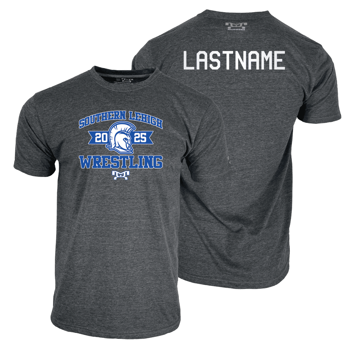 2025 Southern Lehigh Youth Wrestling Custom Heat Press Short Sleeve T-Shirt