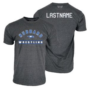 Hubbard Wrestling Custom Heat Press Short Sleeve T-Shirt