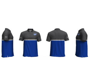 Hubbard Wrestling Men's Custom Polo