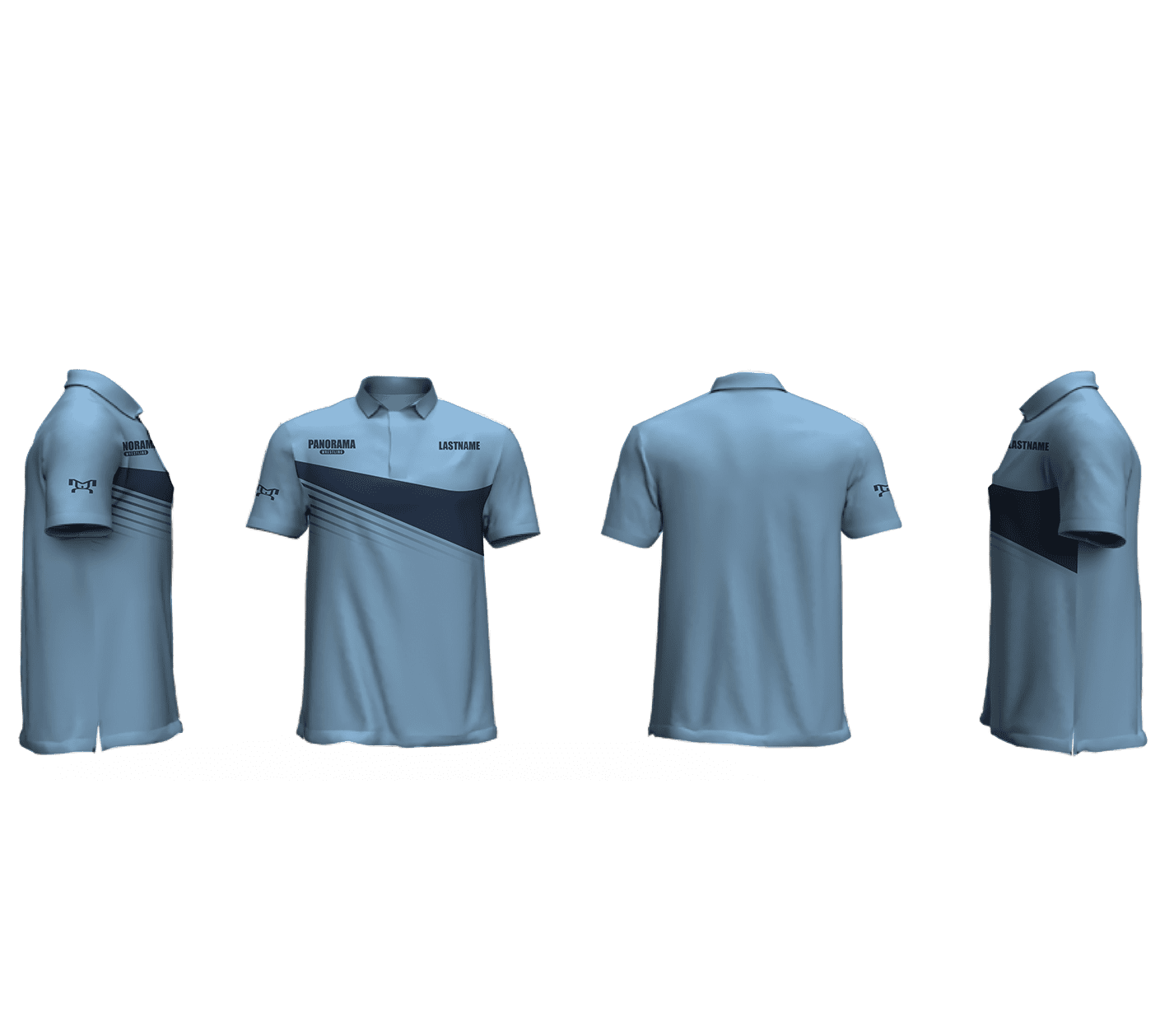 Panorama High School Men's Custom Polo