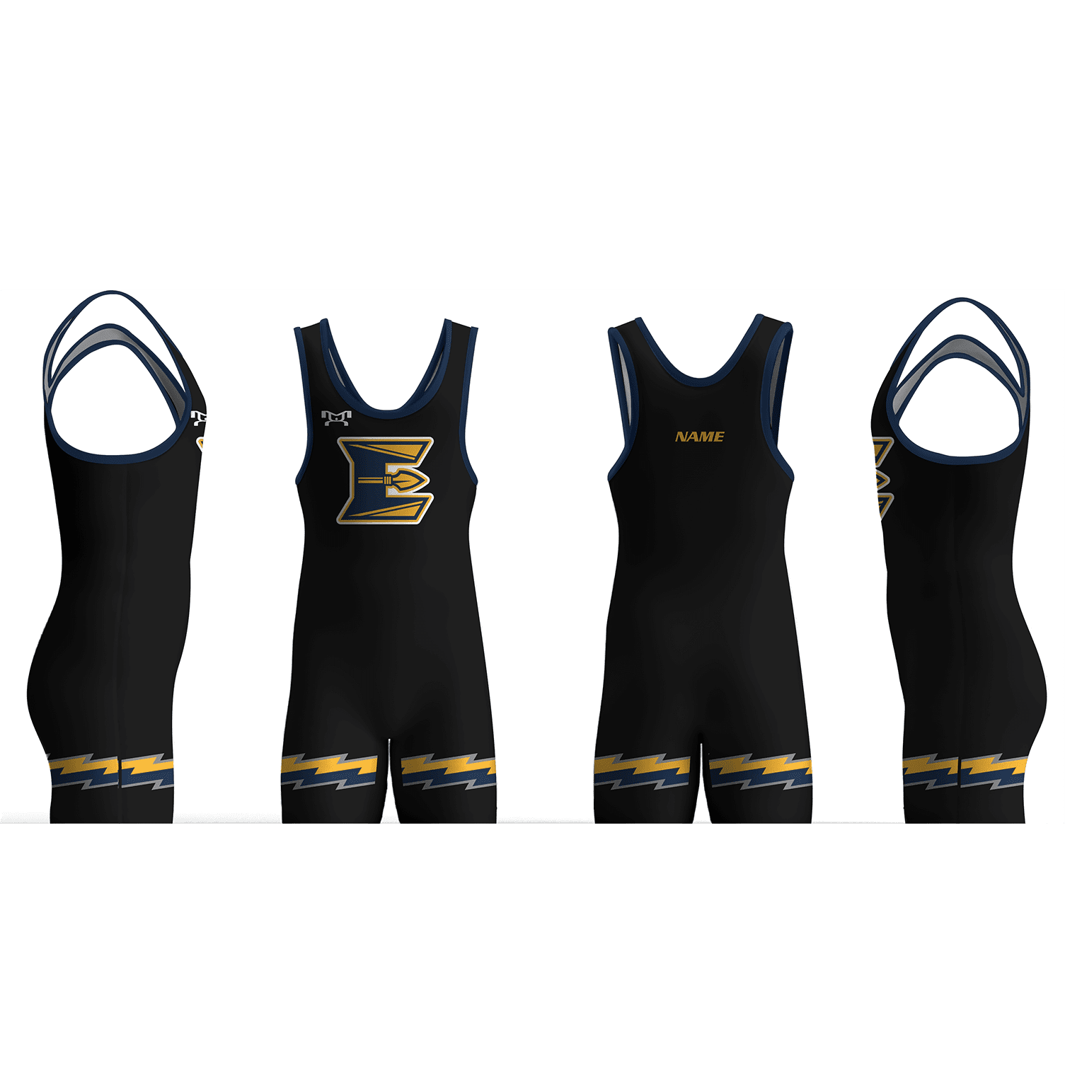 ELCO High School 2025 Black Men's Singlet
