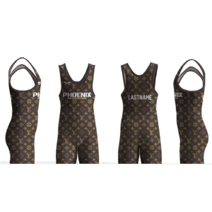 Phoenix Wrestling Club Brown Men's Singlet
