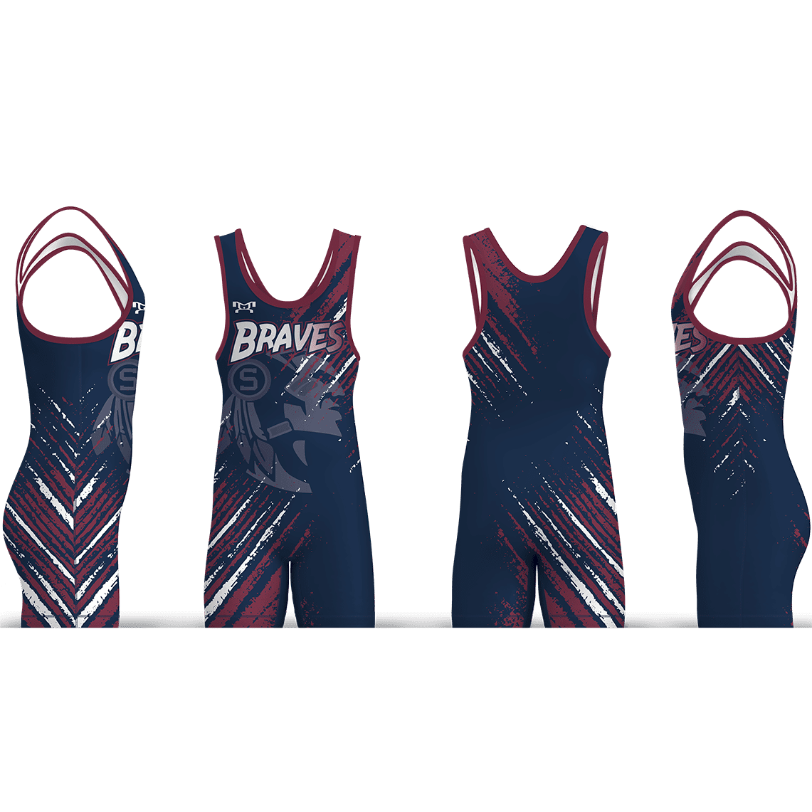 Shikellamy Wrestling Men's Singlet