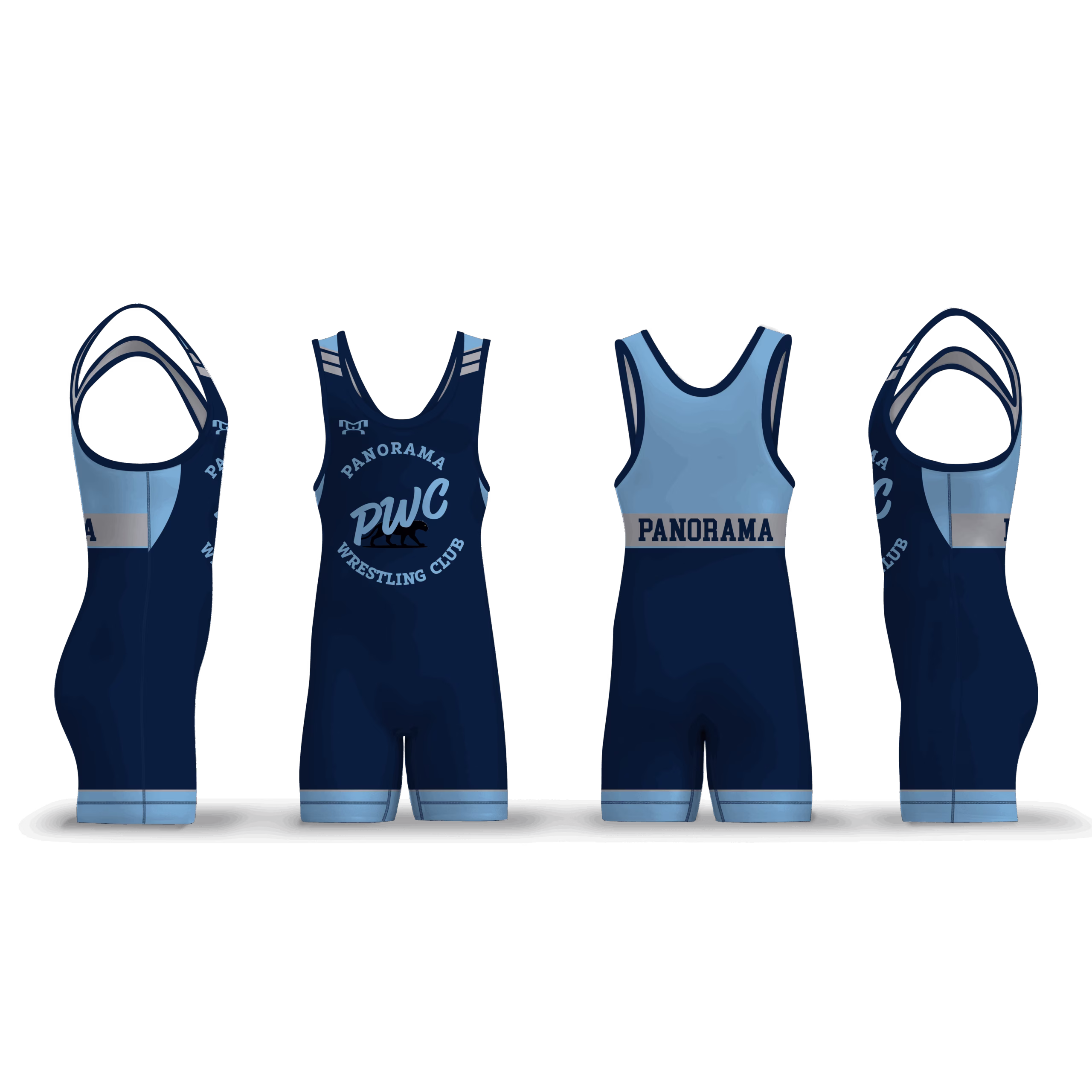 Panorama Wrestling Club Men's Singlet