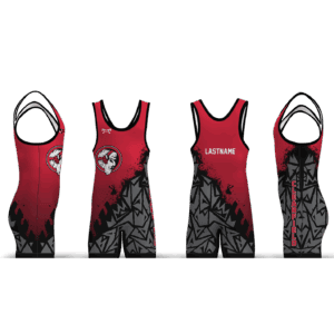 Clearfield Elementary Wrestling Men's Singlet