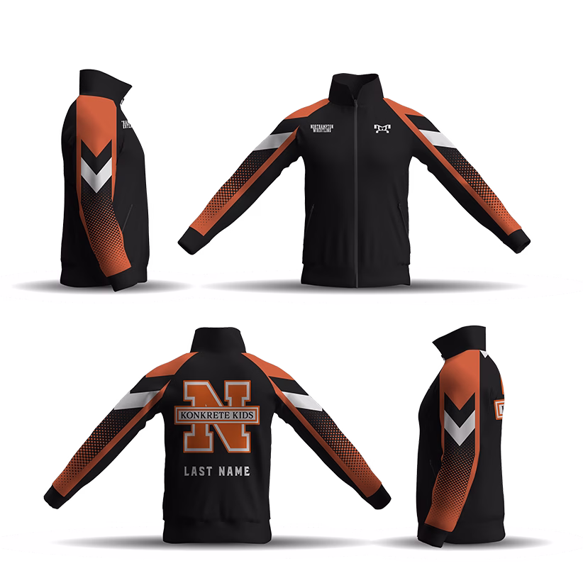 Northampton HS GIRLS WRESTLING Athletic Full Zip Jacket