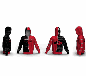 Northwestern Wildcats Youth Wrestling Elite Sublimated Hoodie