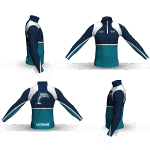 POD Wrestling Club Men's Light-Weight Custom Quarter Zip