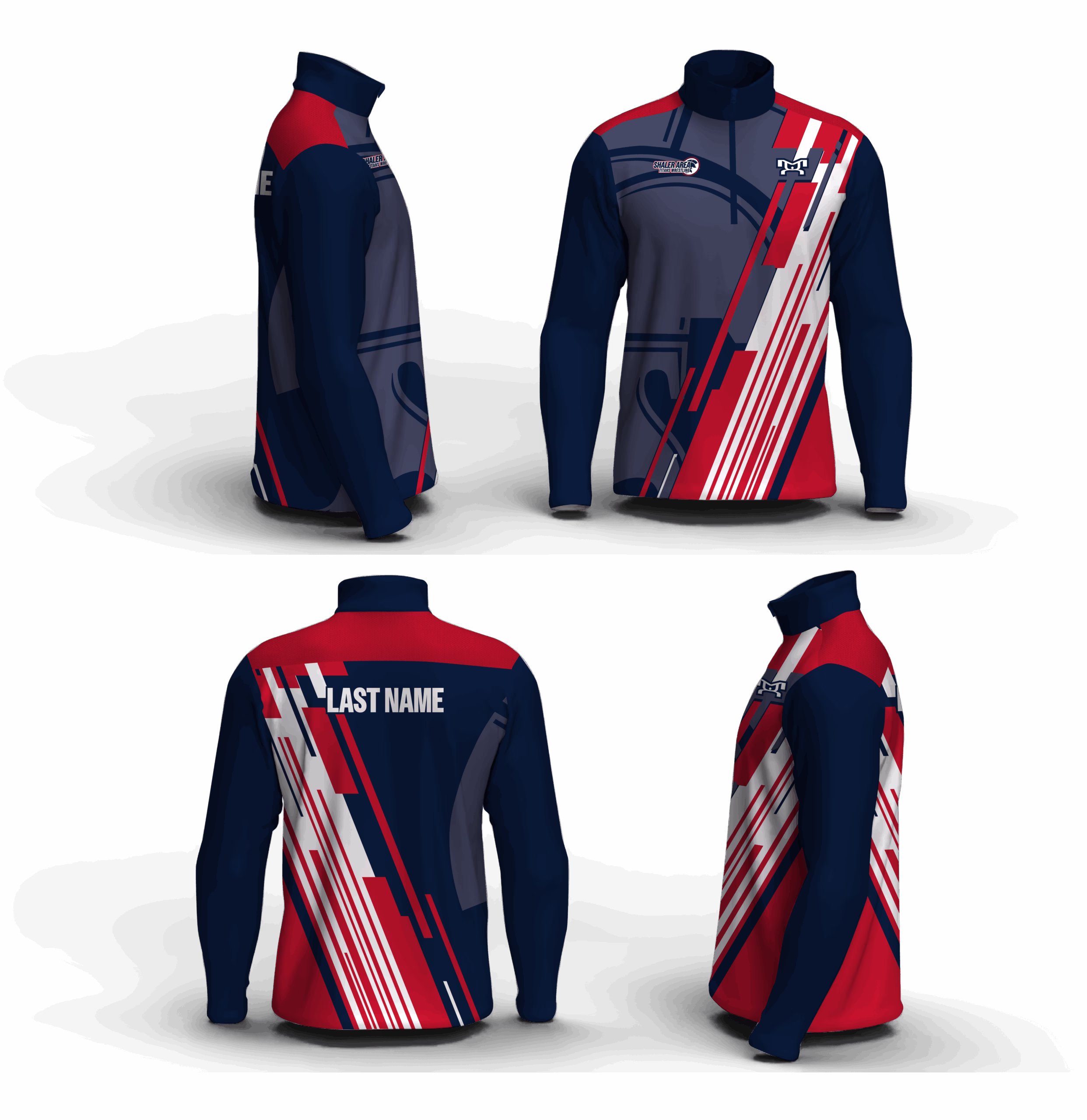 Shaler Youth Men's Mid-Weight Custom Quarter Zip 2025