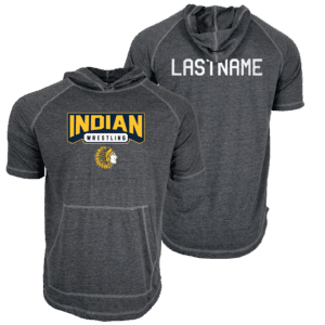 Berkeley Springs High School Custom Heat Press Short Sleeve Hoodie T-Shirt