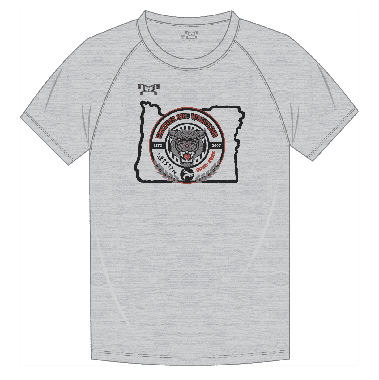 Panther Kids WC Custom Sublimated Decal T-Shirt