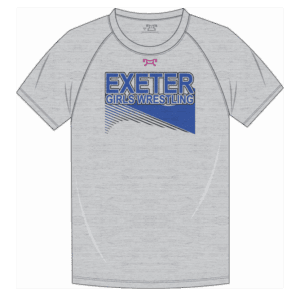 Exeter HS Girls Wrestling Custom Sublimated Decal T-Shirt