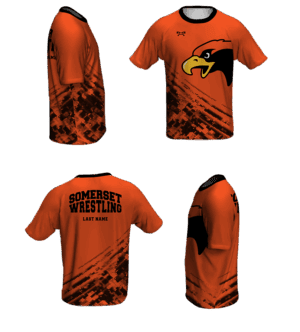 Somerset Wrestling PA 15501 Loose Short Sleeve Dri-Fit