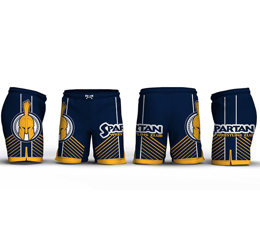 Spartan Wrestling Club-TX Men's 9" Fight Short