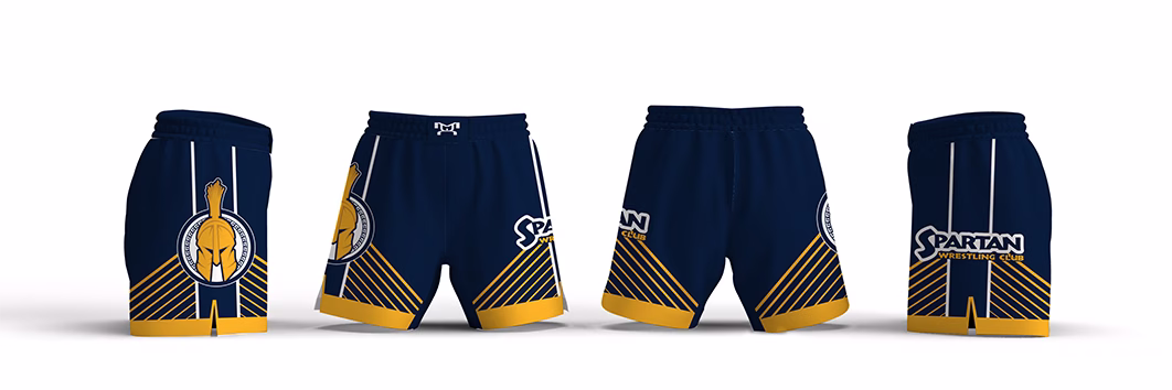 Spartan Wrestling Club-TX  Women's 6" Fight Short