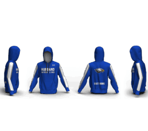 Hubbard Wrestling Custom Unisex Sublimated Hoodie