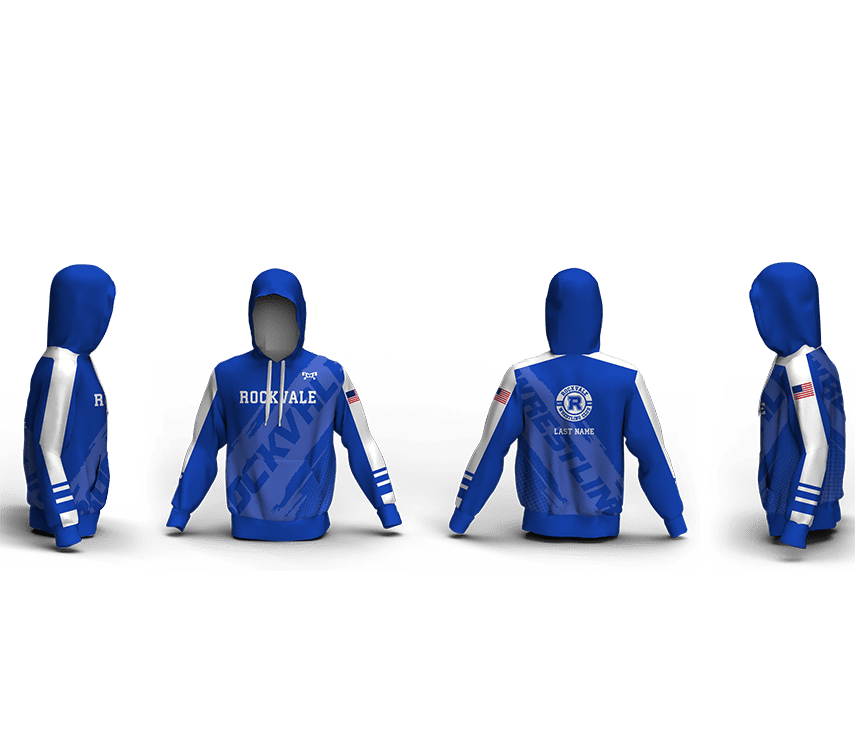 Rockvale Wrestling Club Custom Unisex Sublimated Hoodie