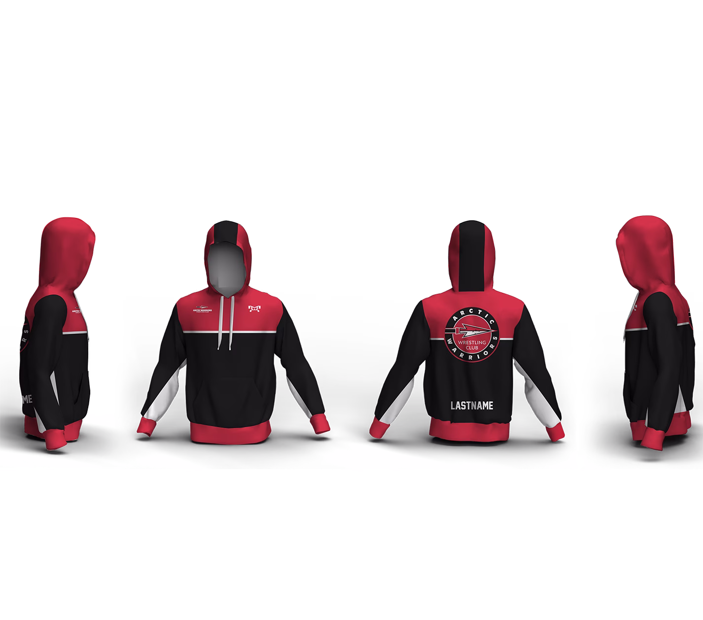 Arctic Warriors WC 2025 Custom Unisex Sublimated Hoodie