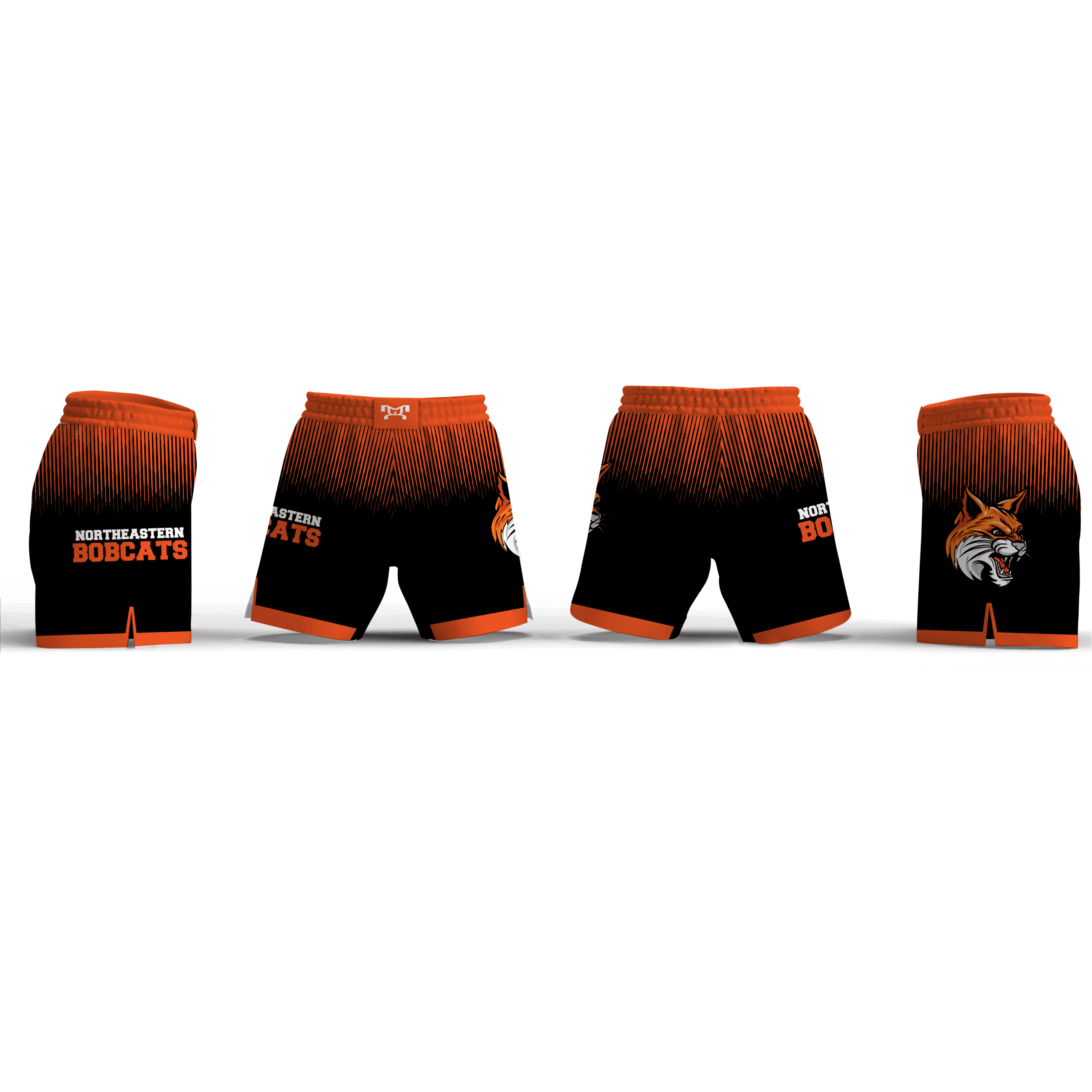 Northeastern Bobcats Women's 6" Fight Short