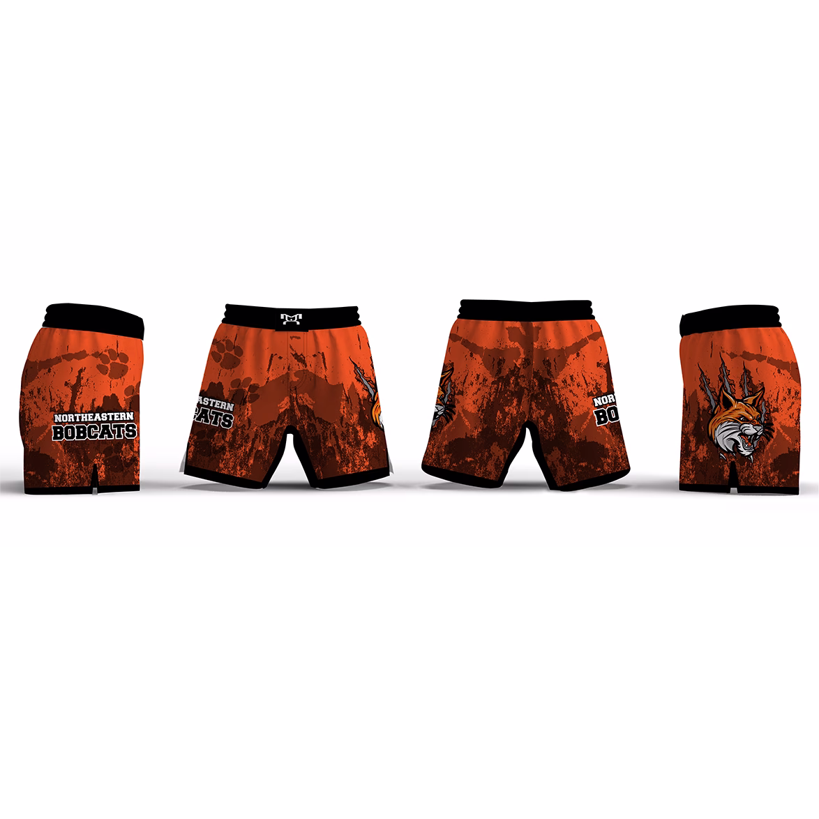 Northeastern Bobcats Women's 6" Fight Short