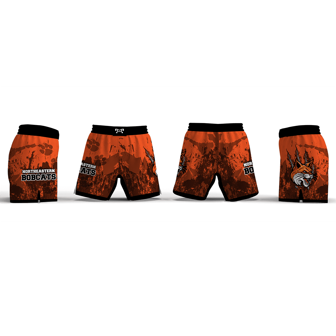 Northeastern Bobcats Women's 6" Fight Short