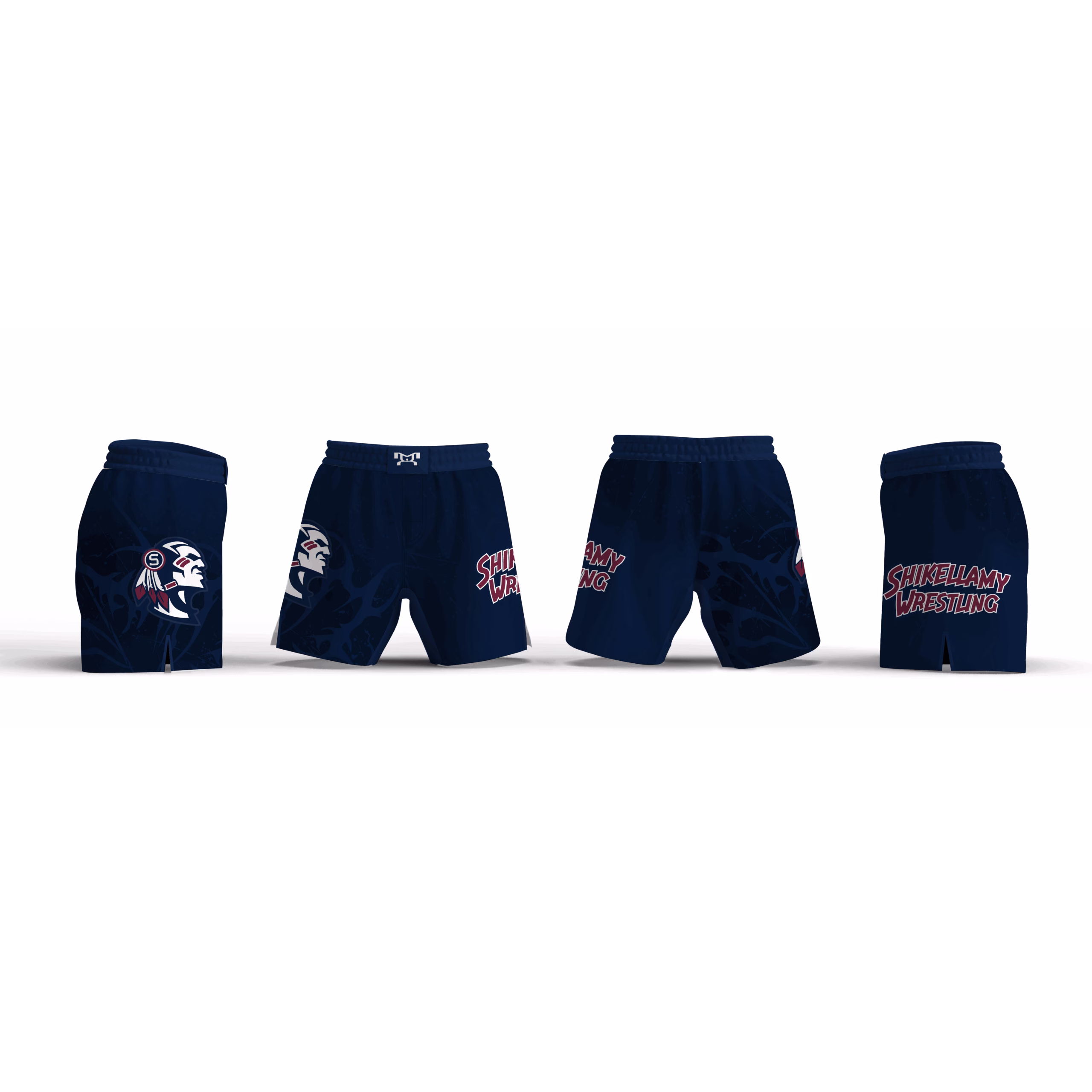 Shikellamy Wrestling Women's 6" Fight Short