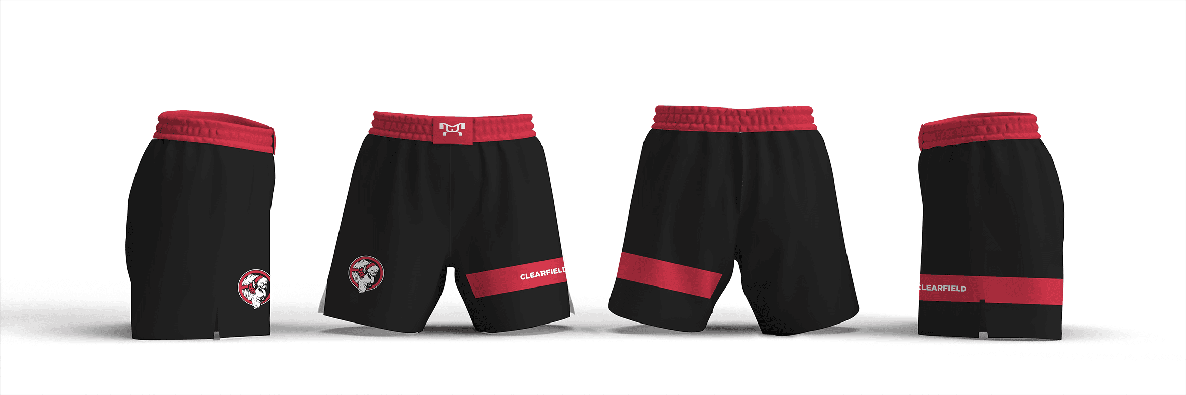 Clearfield Elementary Wrestling Women's 6" Fight Short