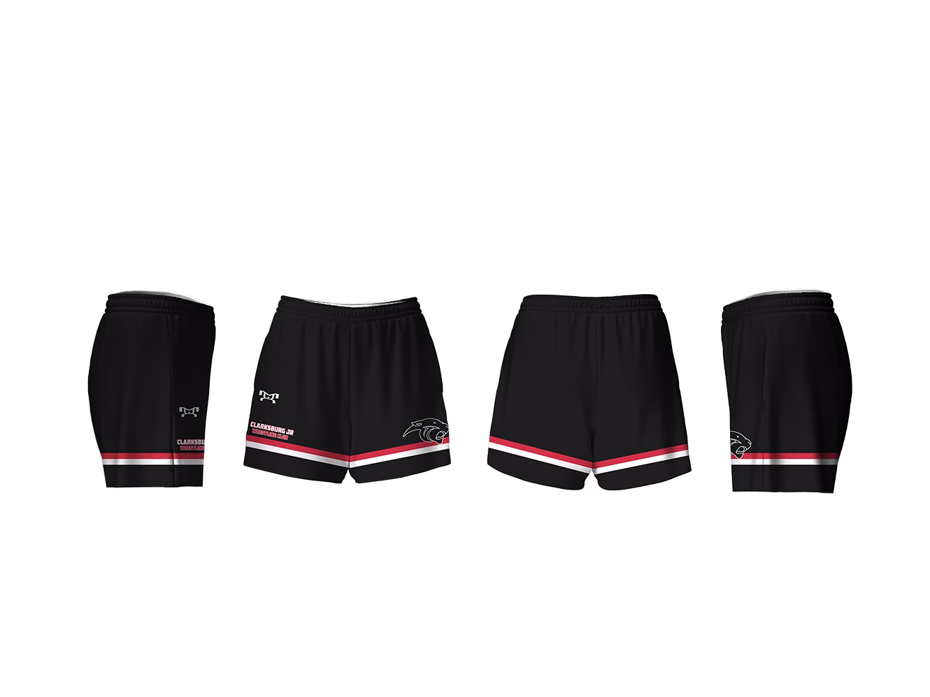 Clarksburg JR Wrestling Club Women Evolve Mesh Short
