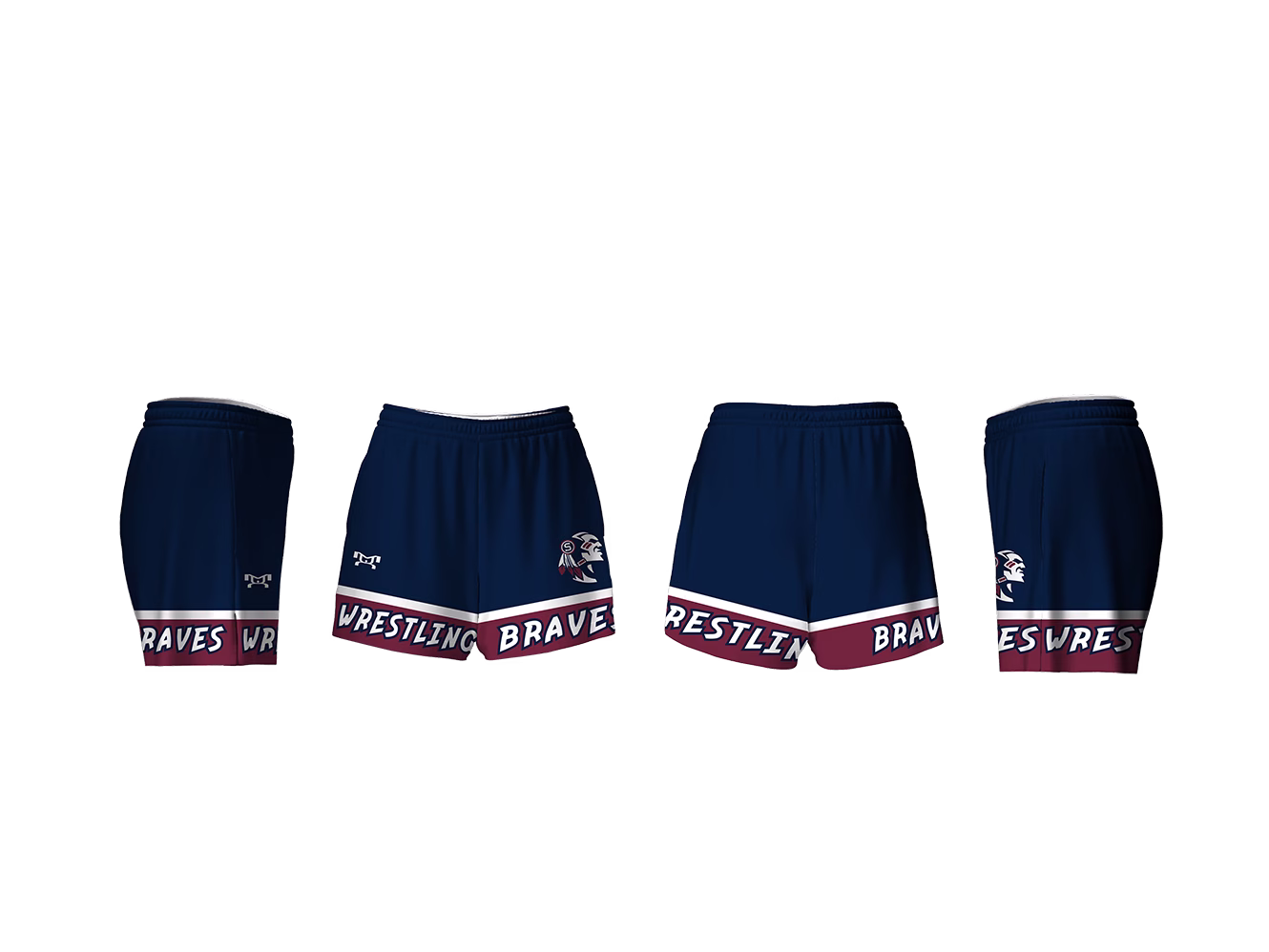 Shikellamy Wrestling Women Evolve Mesh Short