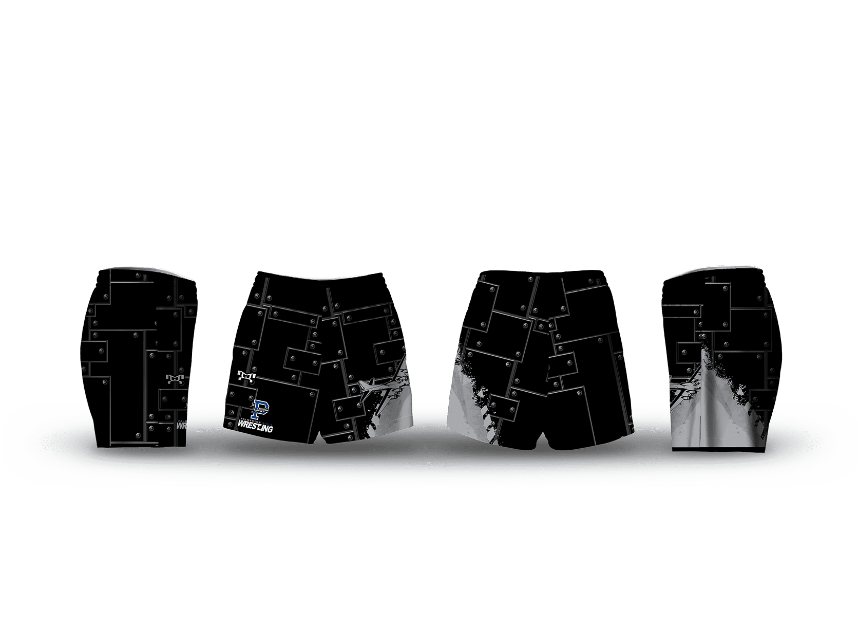 Palmerton GIRLS Wrestling Women Evolve Mesh Short