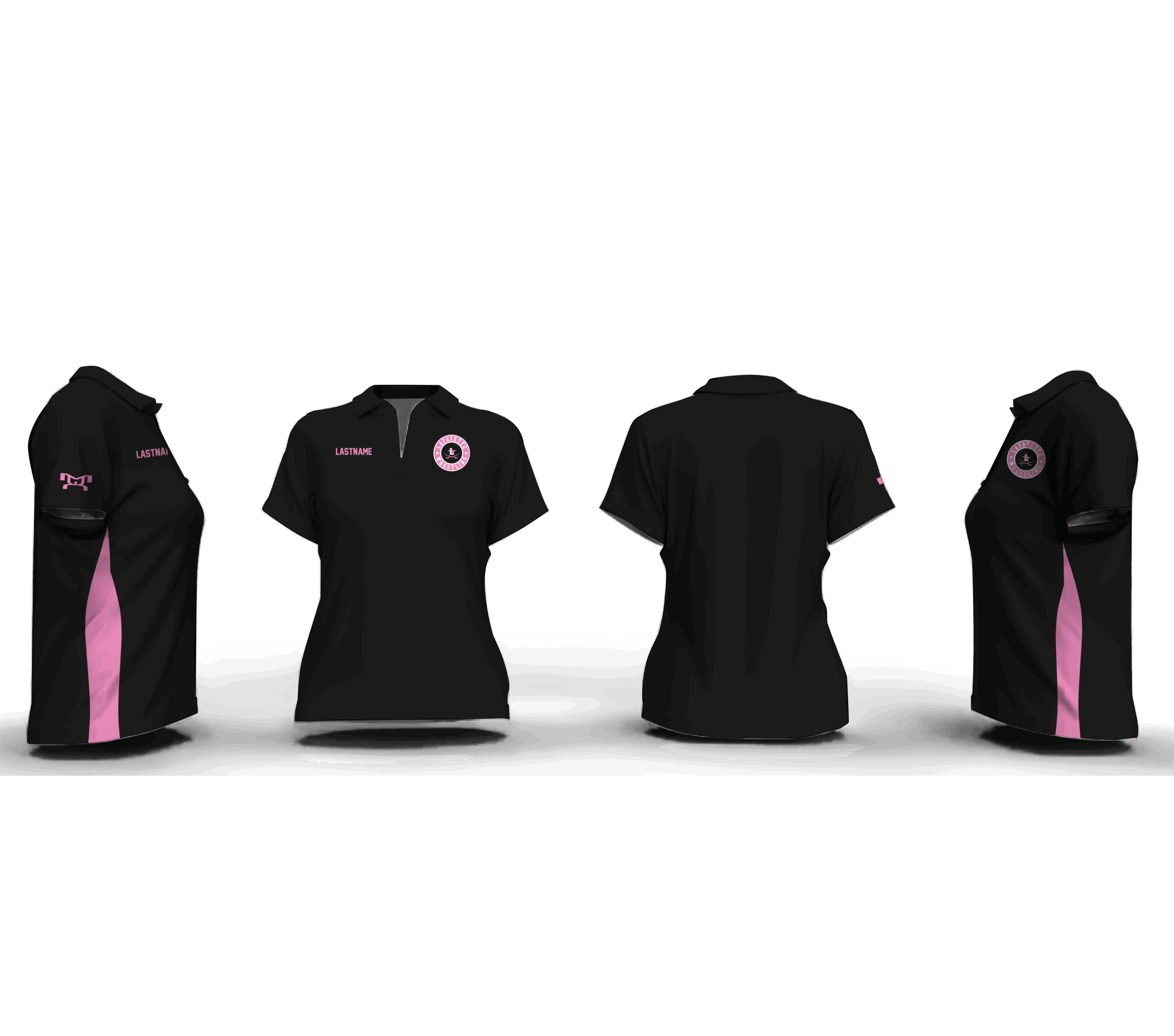 Lafayette High School Pink Label Women's Custom Polo