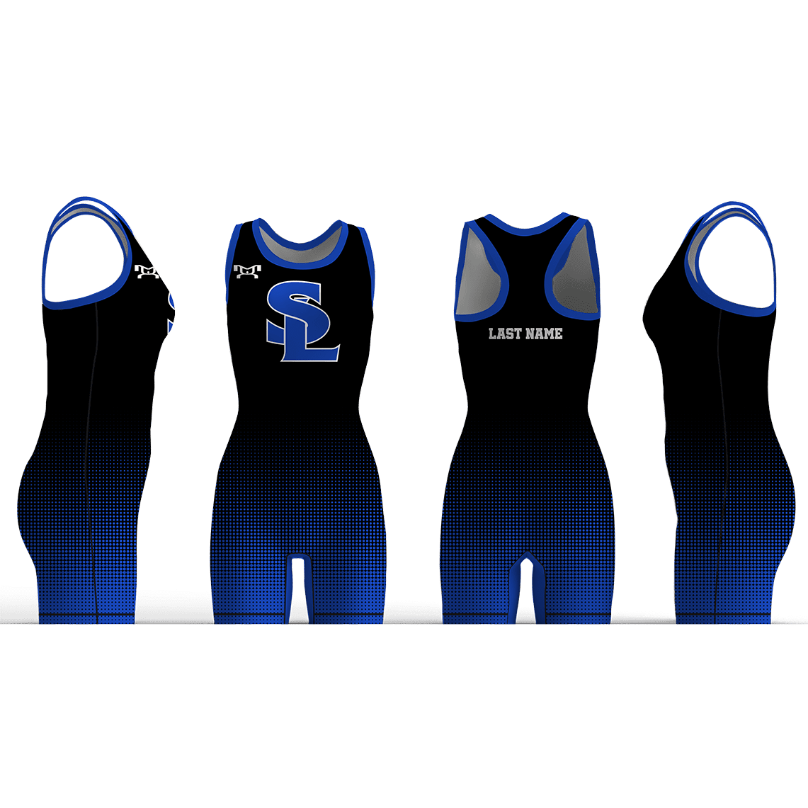 Southern Lehigh Youth Wrestling 2025 Black Women's Racerback Singlet