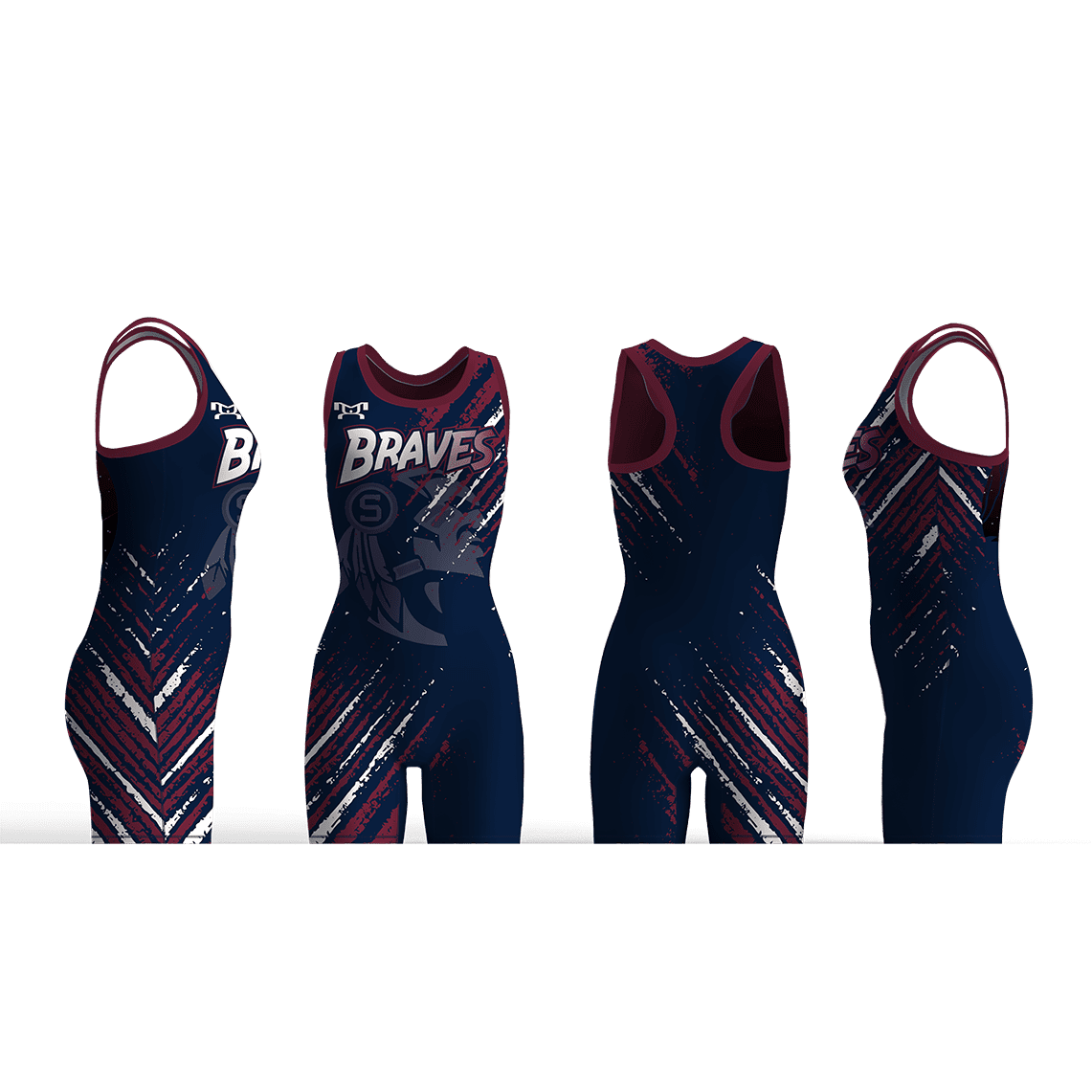 Shikellamy Wrestling Women's Racerback Singlet