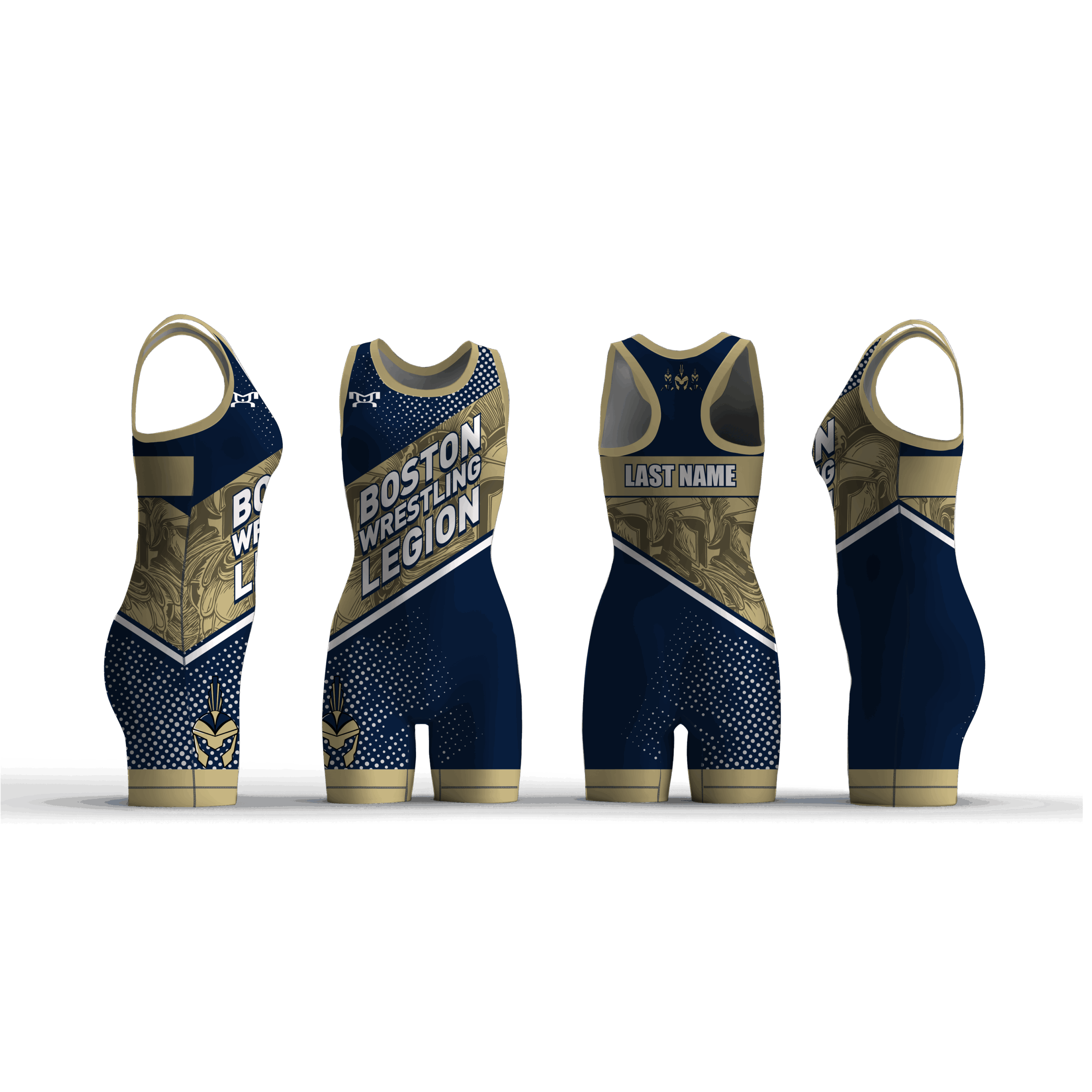 Boston Legion Wrestling Women's Racerback Singlet