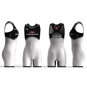 Arctic Warriors WC 2025 White Women's Racerback Singlet