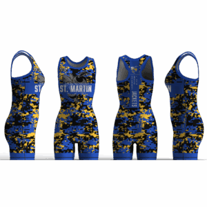 St Martin Wrestling Women's Racerback Singlet