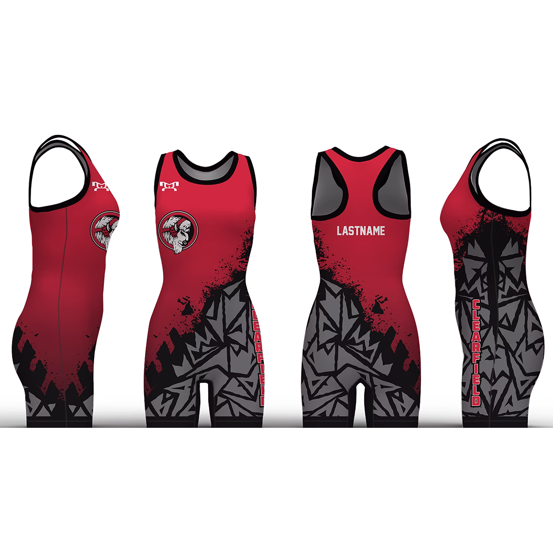 Clearfield Elementary Wrestling Women's Racerback Singlet