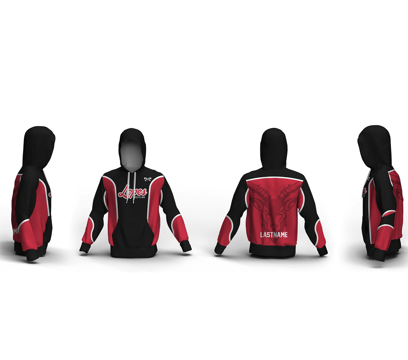 Avonworth Wrestling Club Elite Sublimated Hoodie